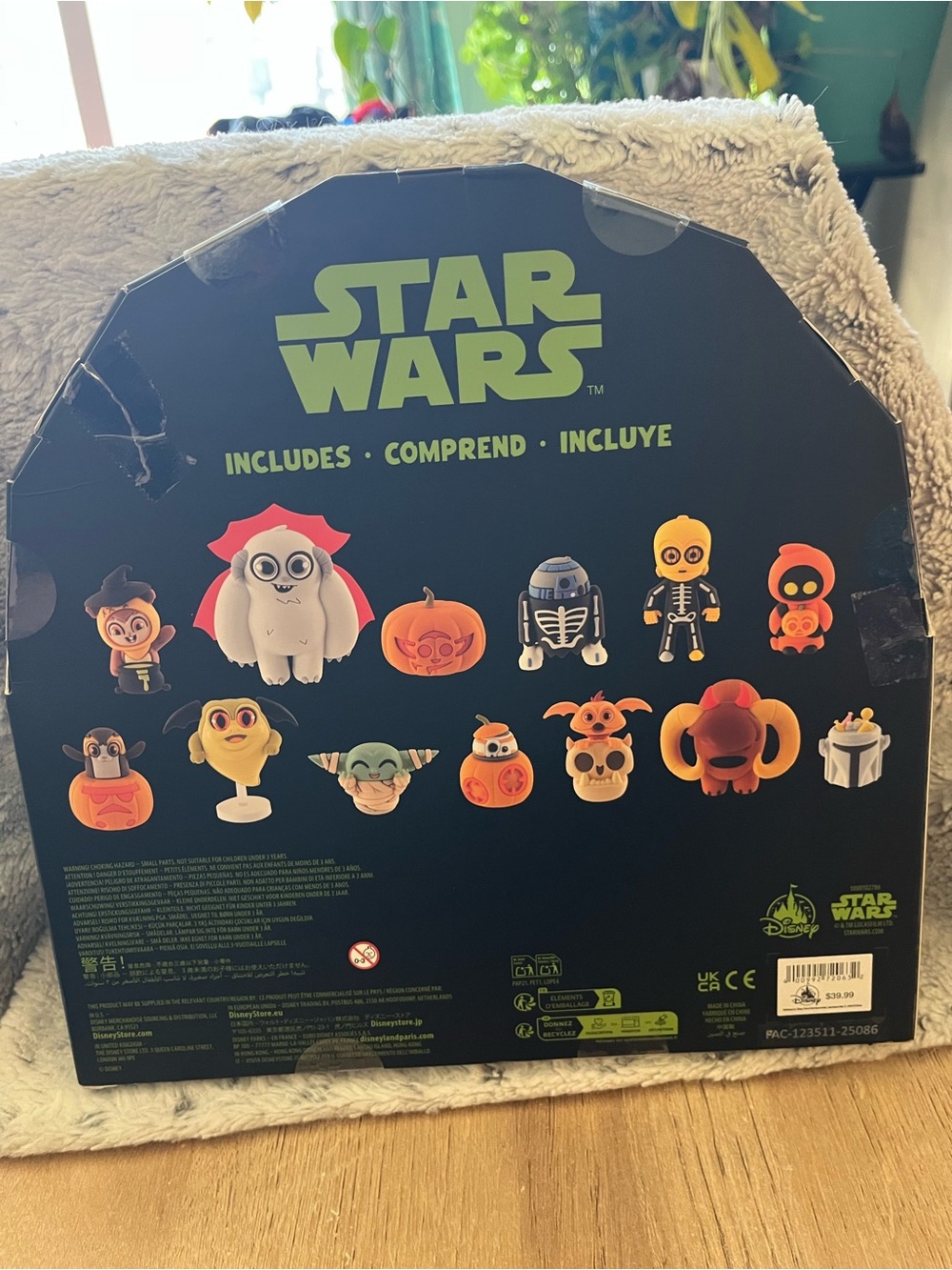Star Wars Halloween Advent Countdown Calendar 13 Day Vinyl Mini Figures New - Picture 3 of 3